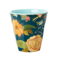 Selma's Fall Flower Print Melamine Cup By Rice DK
